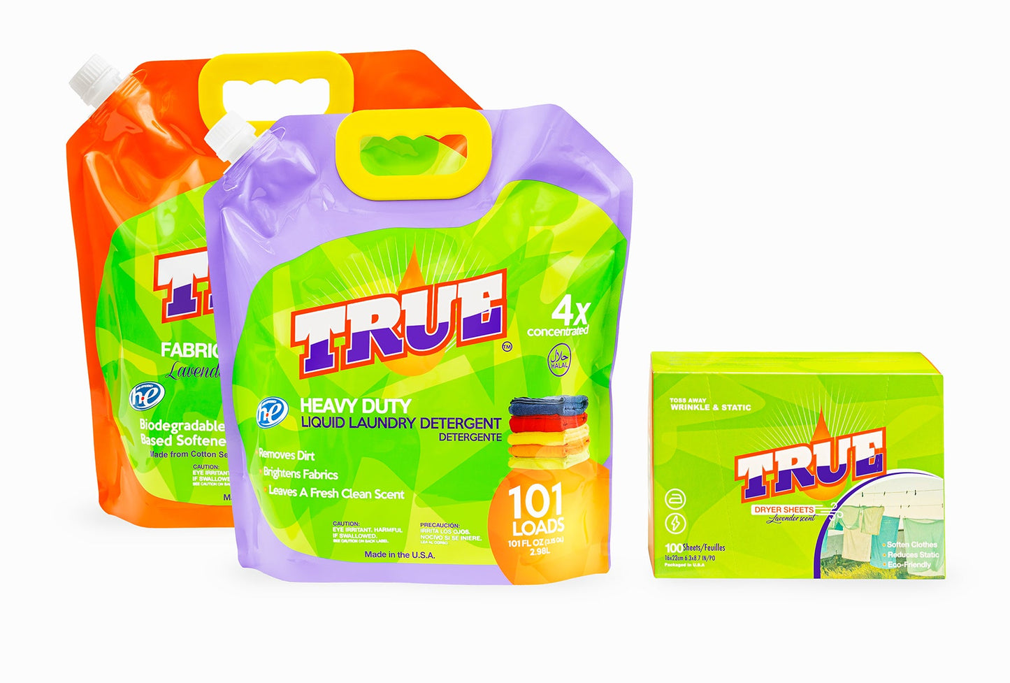 Wash, Soften, & Dry Combo (100 Loads)